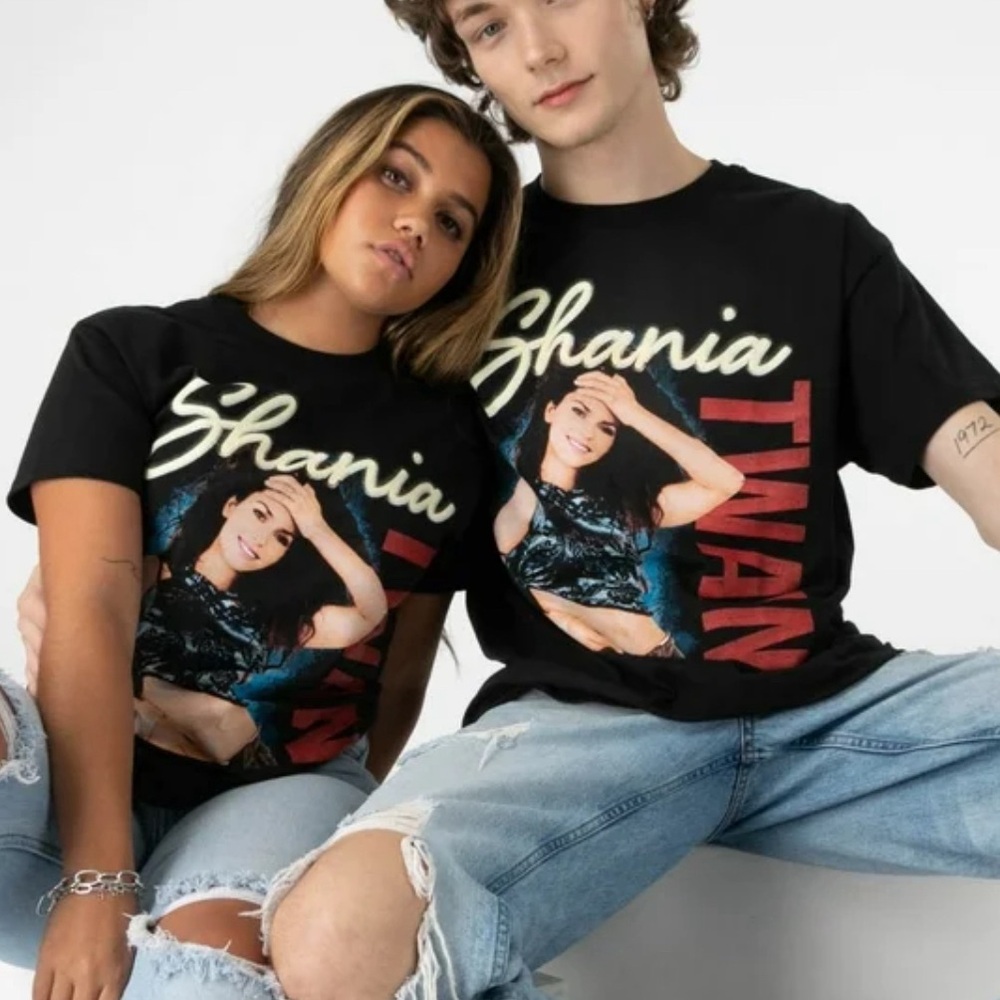 NEW Shania Twain Graphic T-Shirt